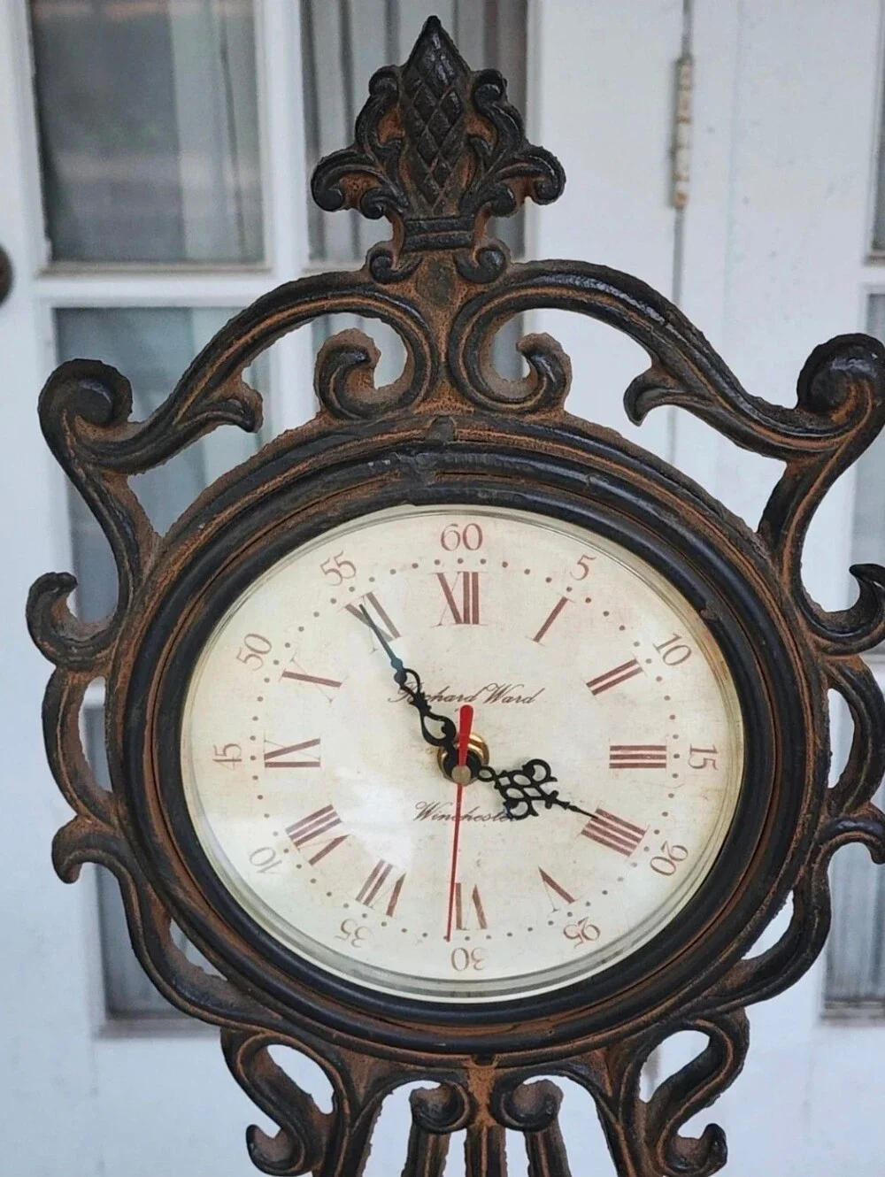 Vintage Winchester Desk Clock For Mantel/Shelf, By Richard Ward, Not Working